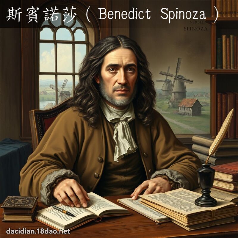 斯宾诺莎（Benedict Spinoza） - 国语大辞典配图