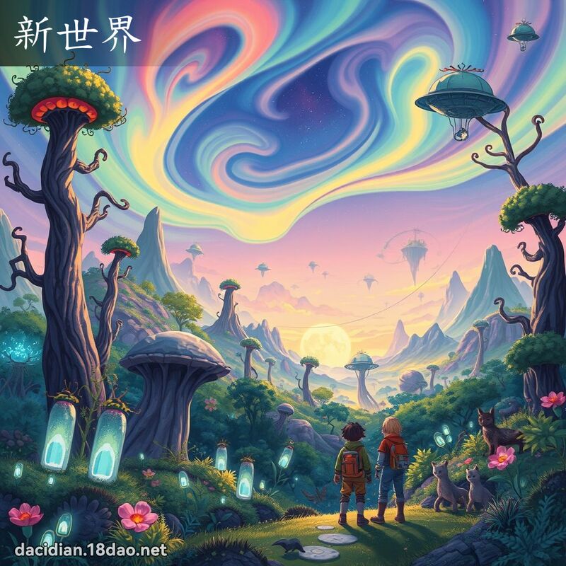 新世界 - 國語大辭典配圖