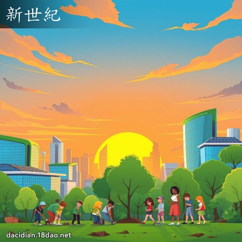 新世紀 - 國語大辭典配圖