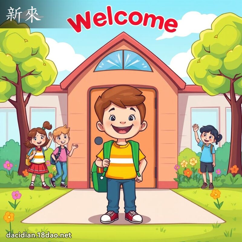新來 - 國語大辭典配圖