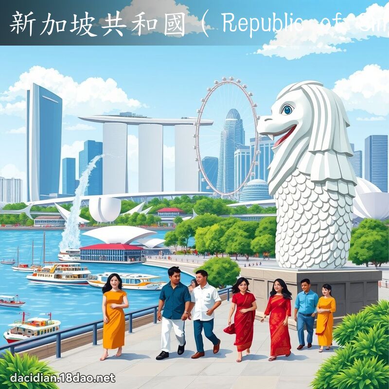 新加坡共和国（Republic of Singapore） - 国语大辞典配图