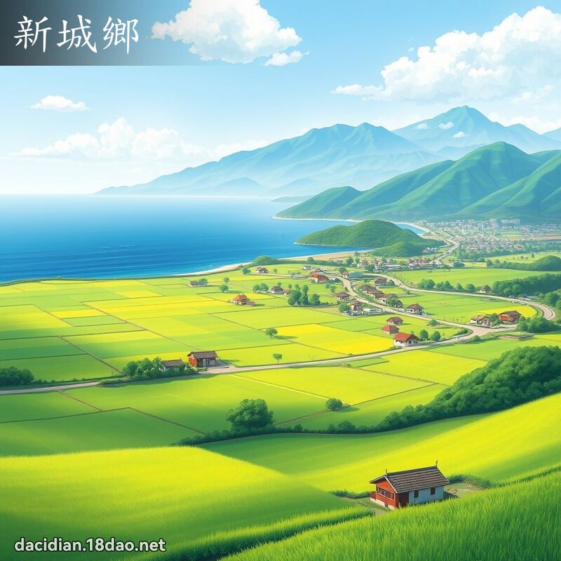 新城乡 - 国语大辞典配图