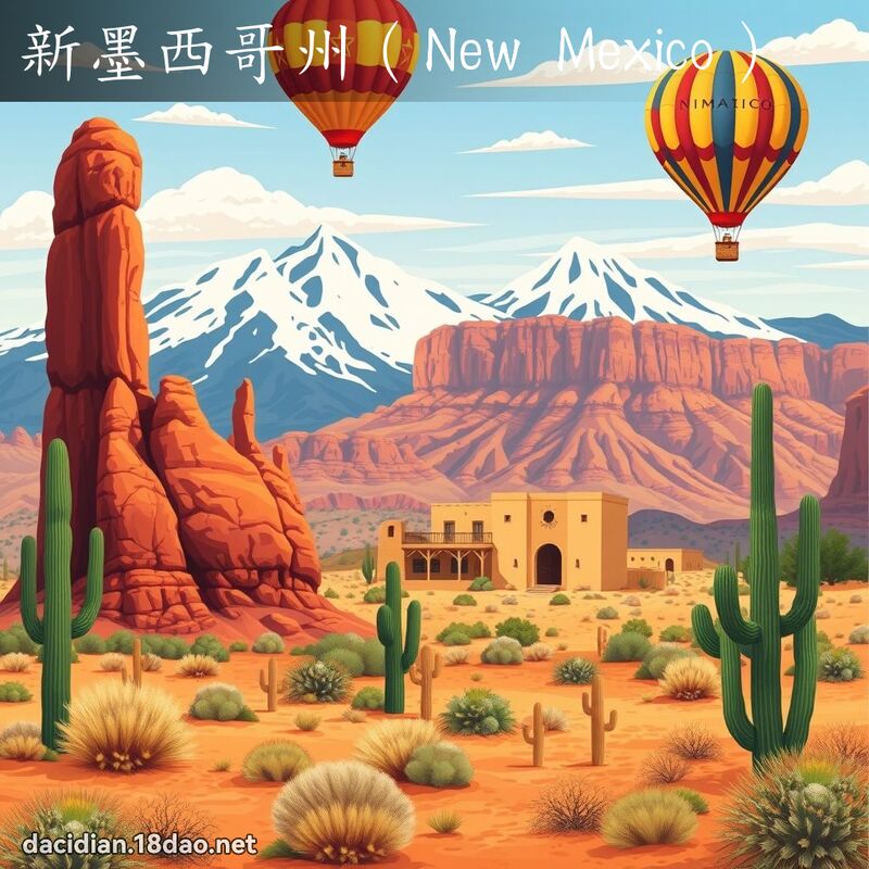 新墨西哥州（New Mexico） - 国语大辞典配图