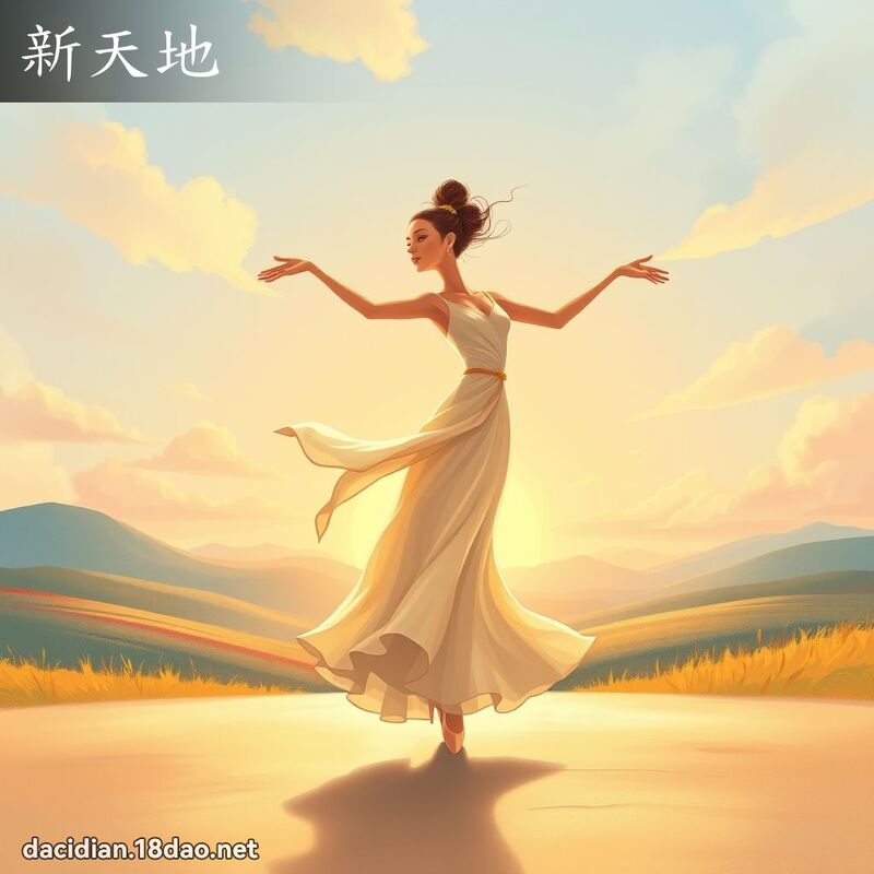 新天地 - 国语大辞典配图