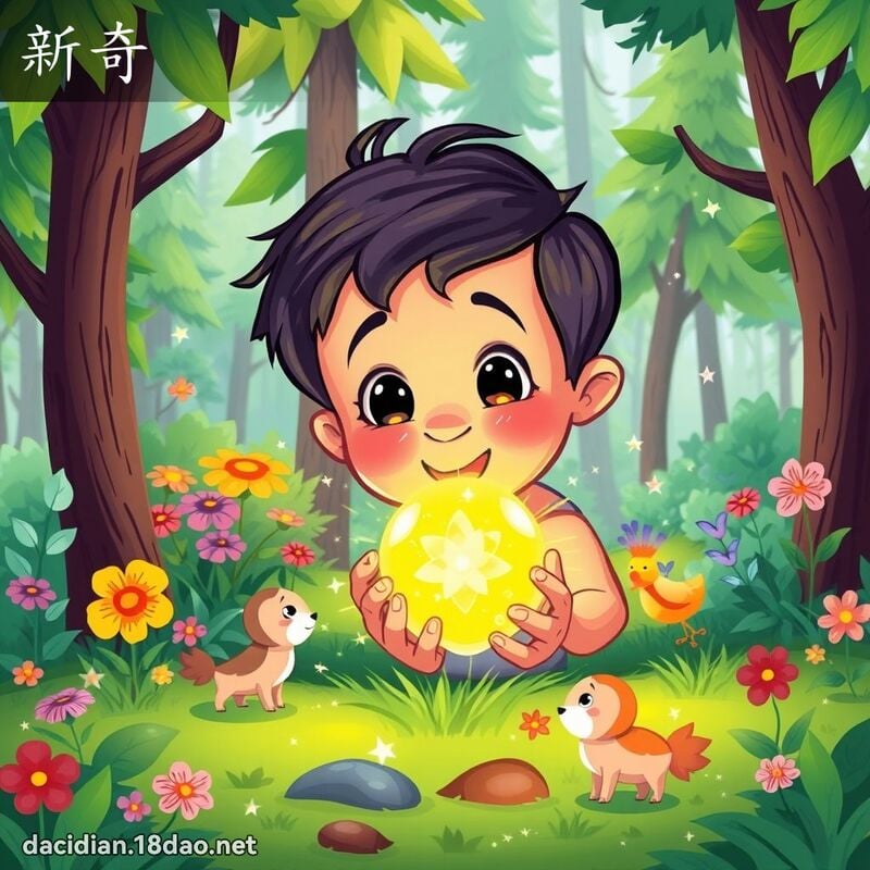 新奇 - 國語大辭典配圖