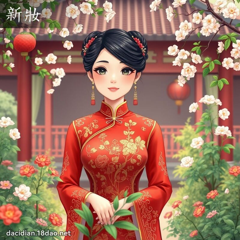新妝 - 國語大辭典配圖