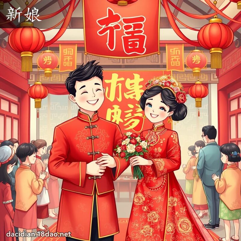 新娘 - 國語大辭典配圖