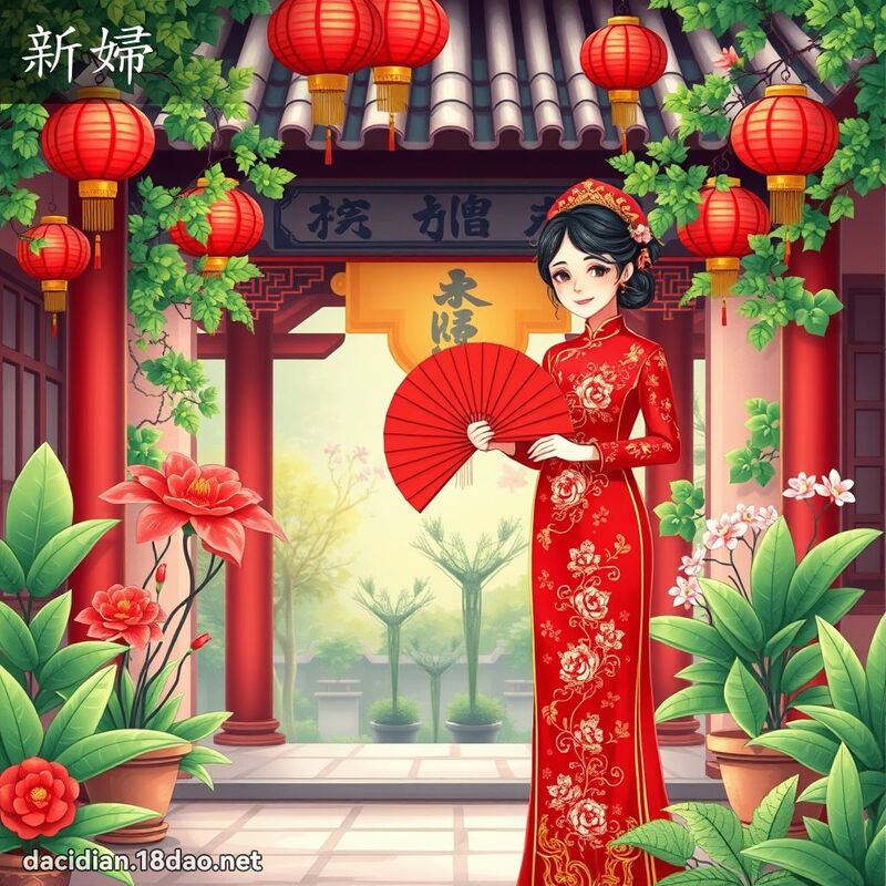 新婦 - 國語大辭典配圖
