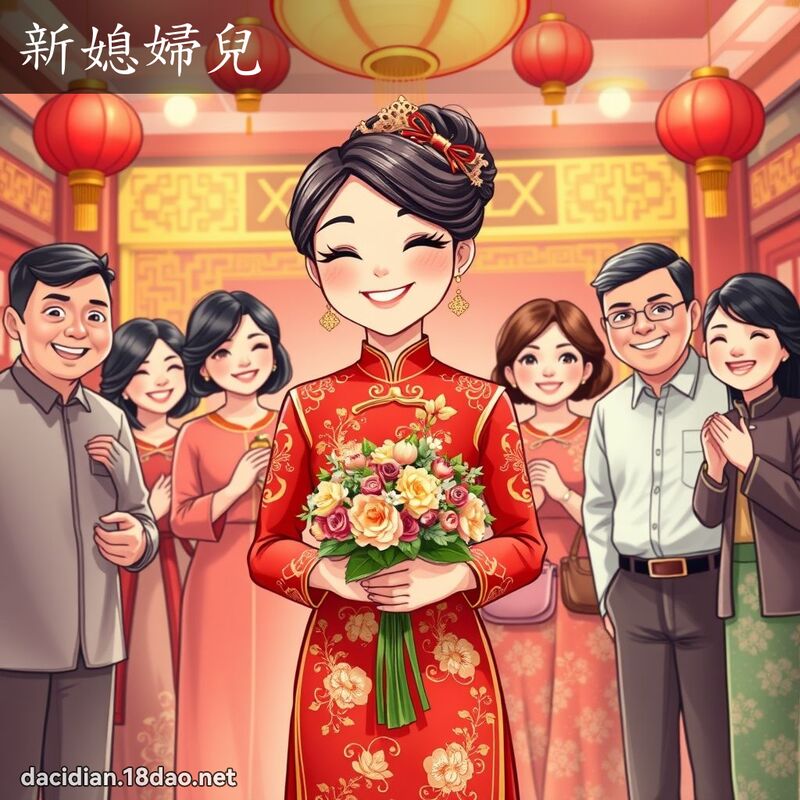 新媳妇儿 - 国语大辞典配图