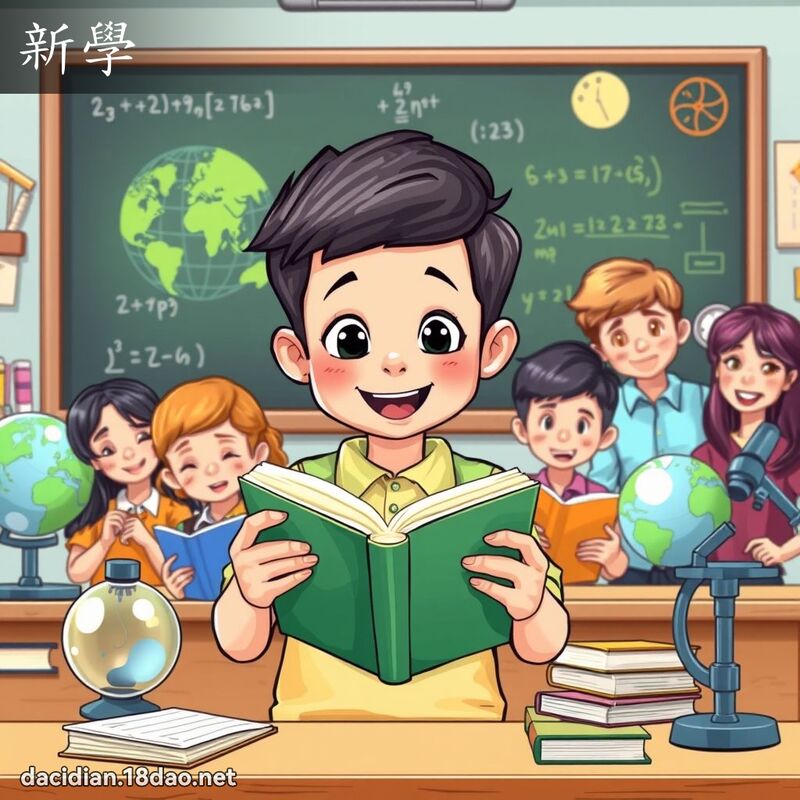 新学 - 国语大辞典配图