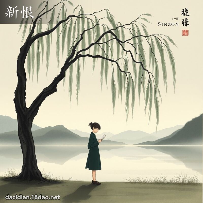 新恨 - 国语大辞典配图