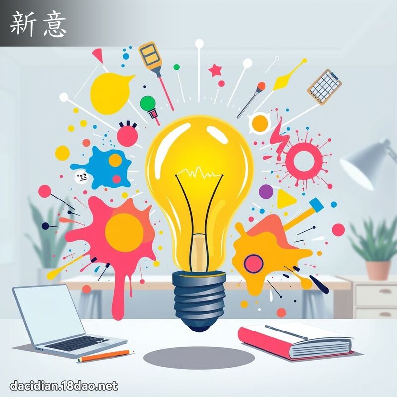 新意 - 國語大辭典配圖