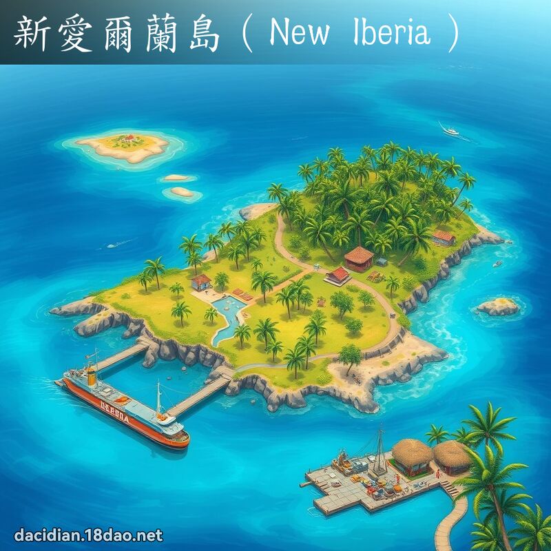 新爱尔兰岛（New Iberia） - 国语大辞典配图