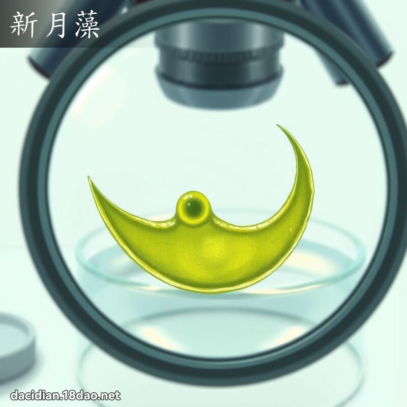 新月藻 - 國語大辭典配圖