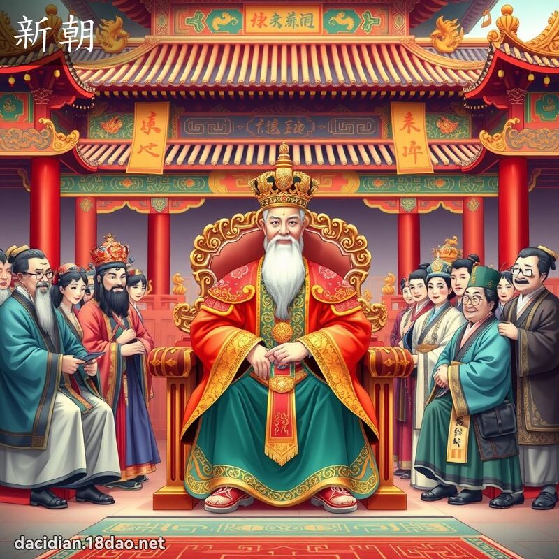 新朝 - 國語大辭典配圖