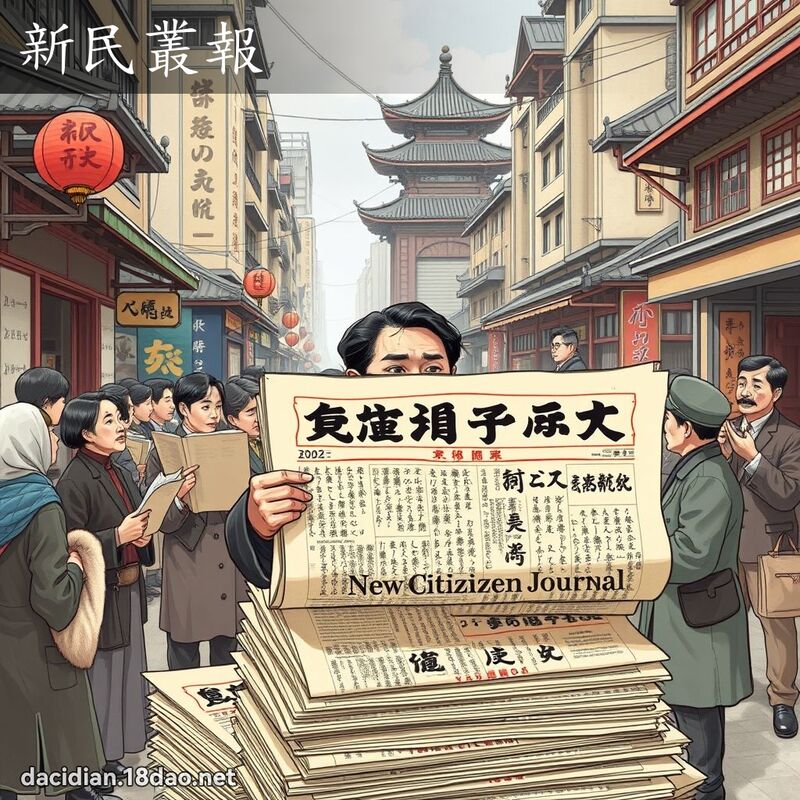 新民丛报 - 国语大辞典配图