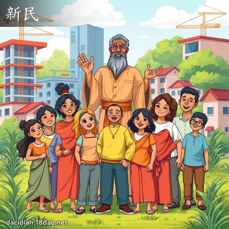 新民 - 國語大辭典配圖
