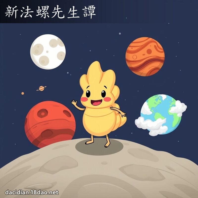新法螺先生谭 - 国语大辞典配图
