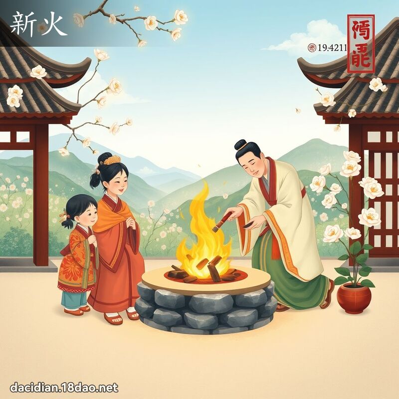 新火 - 国语大辞典配图