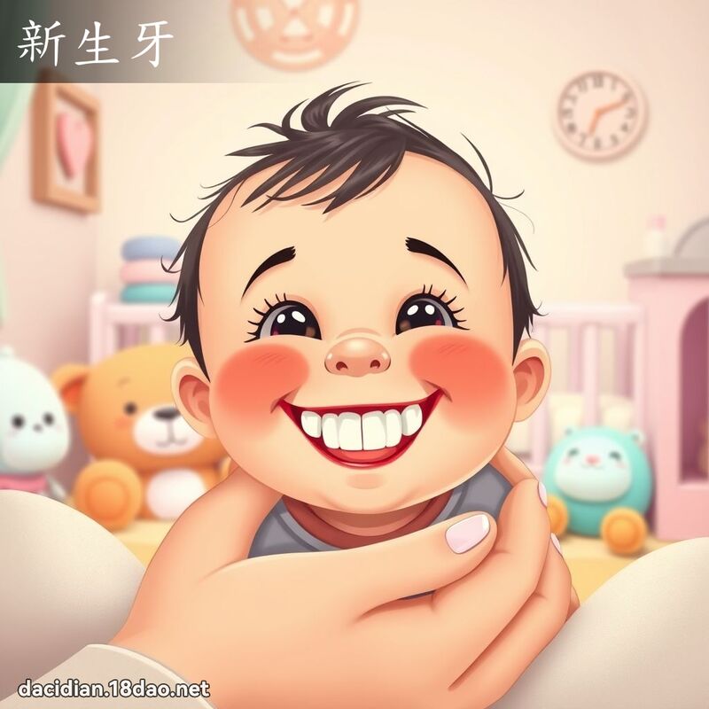 新生牙 - 国语大辞典配图
