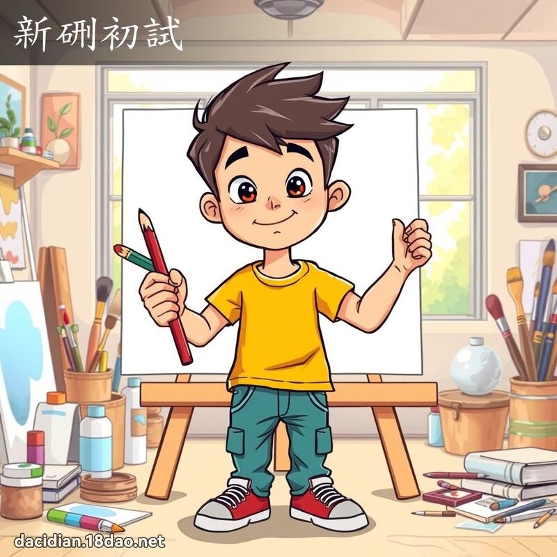 新硎初試 - 國語大辭典配圖