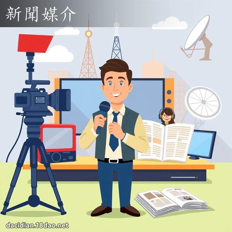 新闻媒介 - 国语大辞典配图