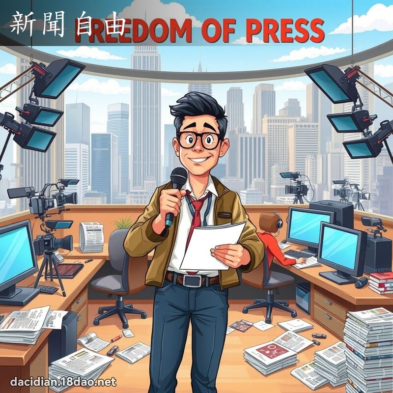 新闻自由 - 国语大辞典配图