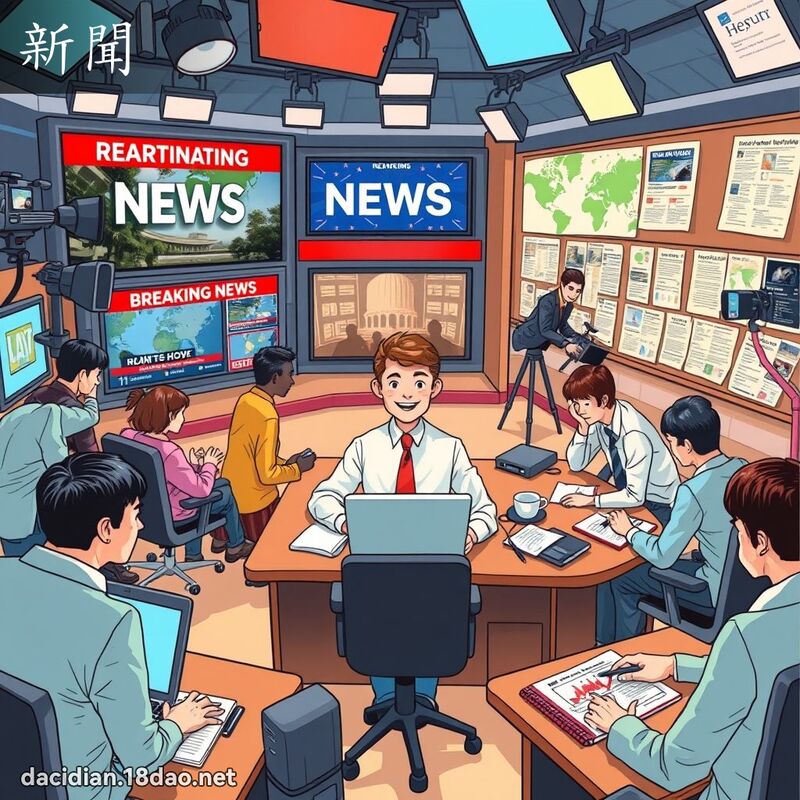 新聞 - 國語大辭典配圖