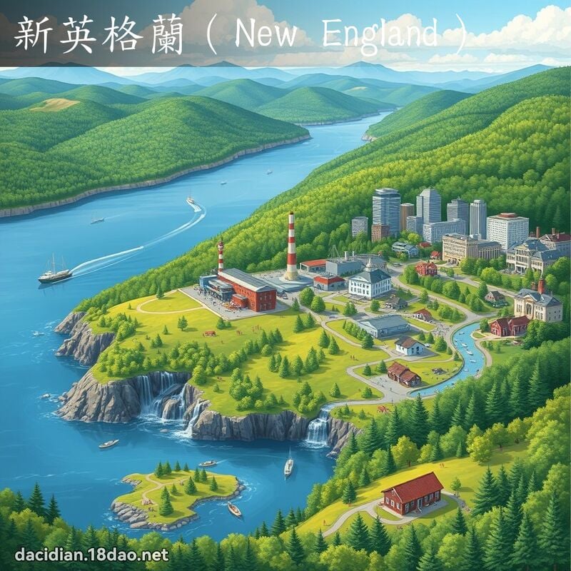 新英格兰（New England） - 国语大辞典配图