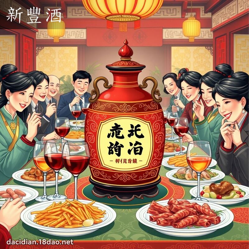 新豐酒 - 國語大辭典配圖