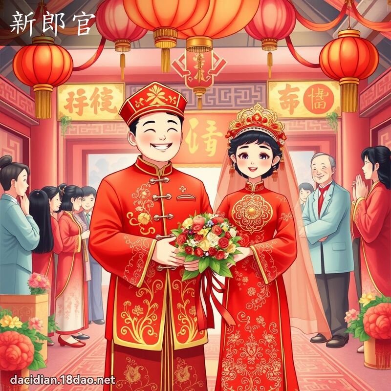 新郎官 - 國語大辭典配圖