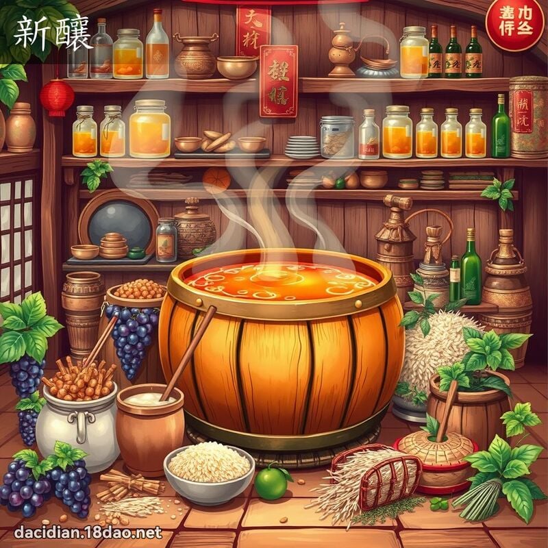 新釀 - 國語大辭典配圖