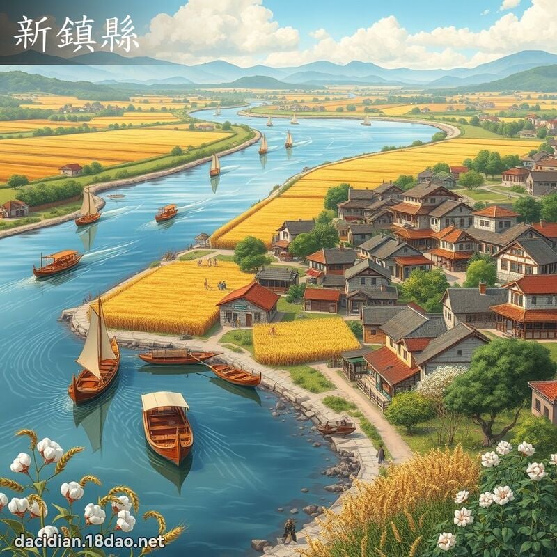 新鎮縣 - 國語大辭典配圖