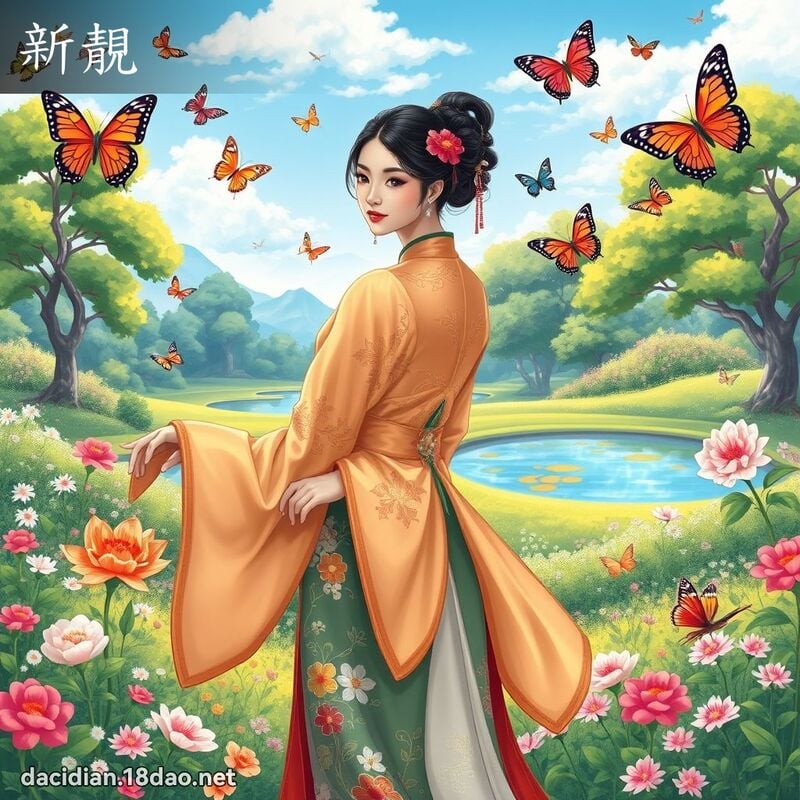 新靚 - 國語大辭典配圖