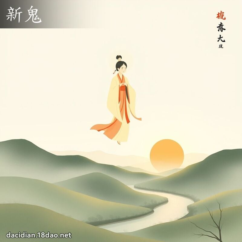 新鬼 - 國語大辭典配圖