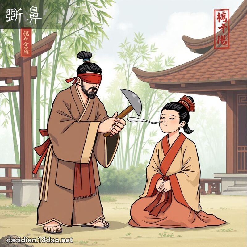 斲鼻 - 国语大辞典配图