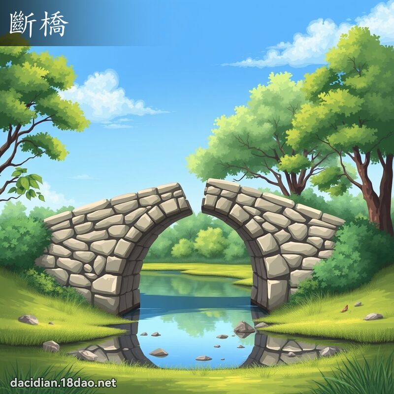 断桥 - 国语大辞典配图