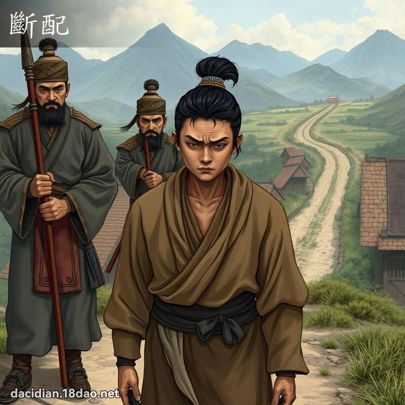 斷配 - 國語大辭典配圖