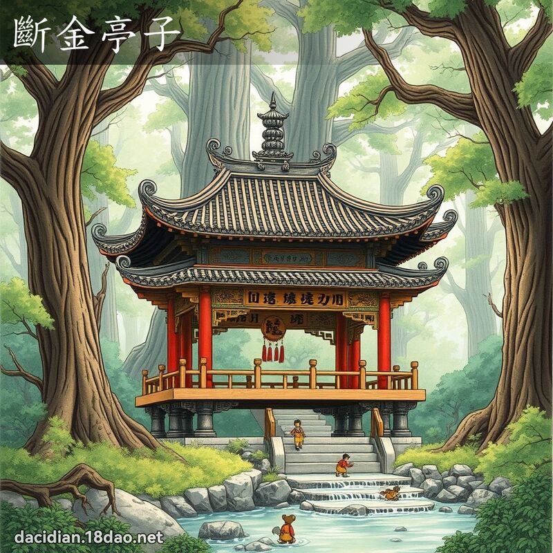 斷金亭子 - 國語大辭典配圖
