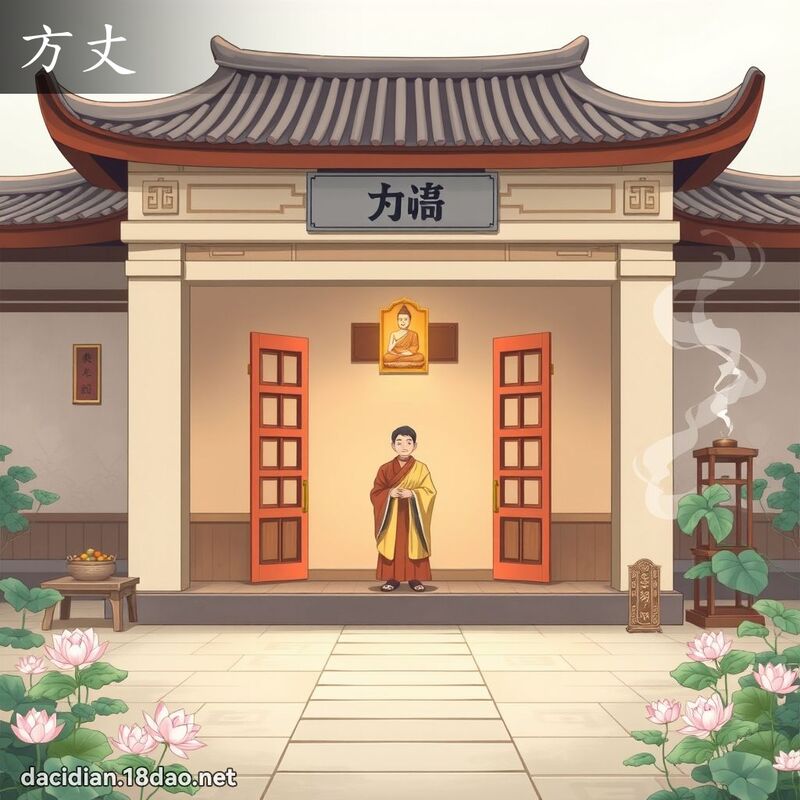 詞語: 方丈 (多意詞)