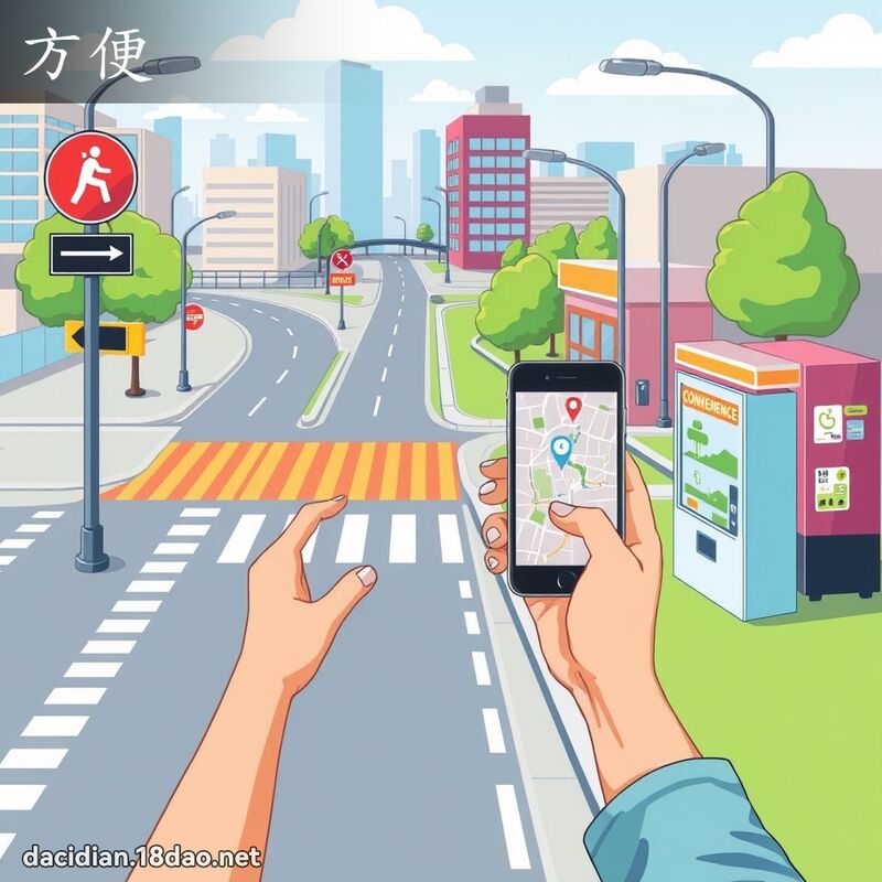方便 - 國語大辭典配圖