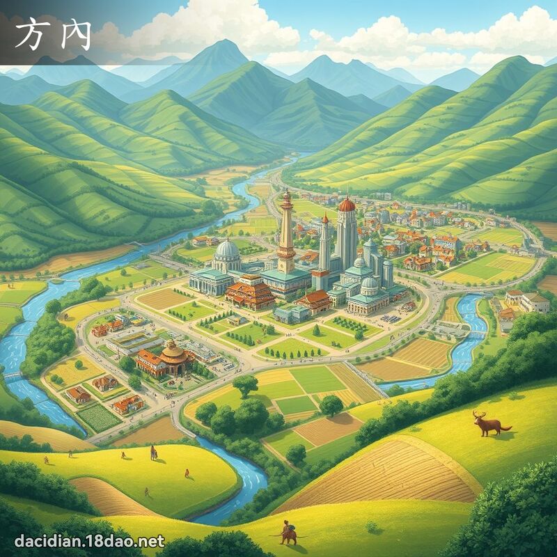 方內 - 國語大辭典配圖