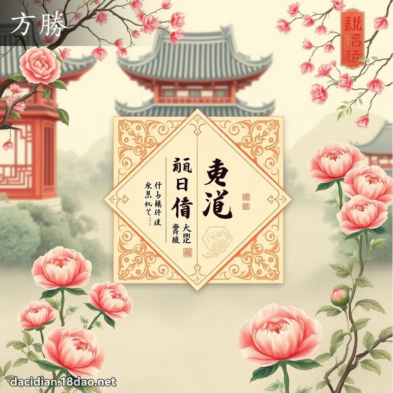 方勝 - 國語大辭典配圖