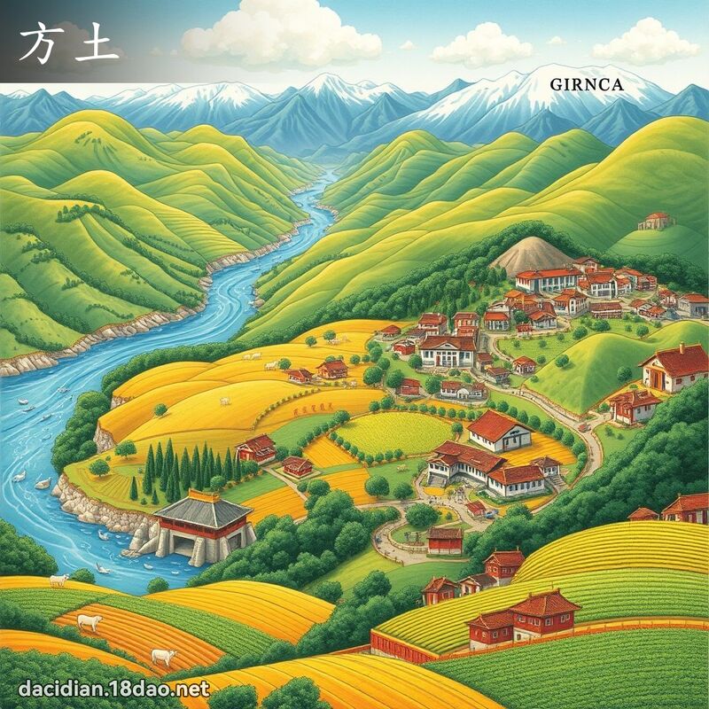 方土 - 國語大辭典配圖