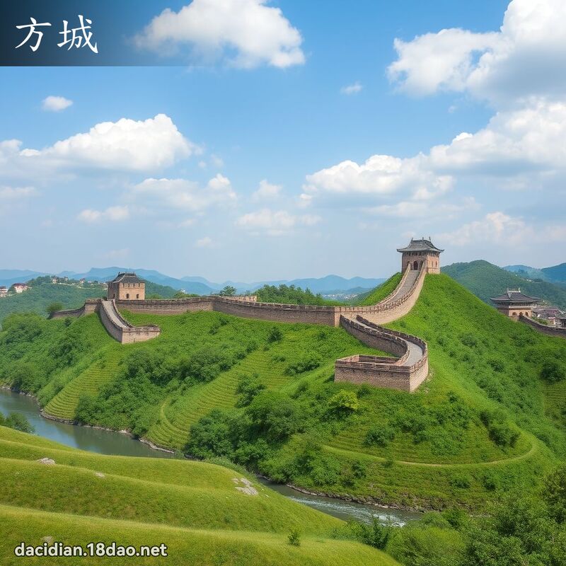 方城 - 國語大辭典配圖
