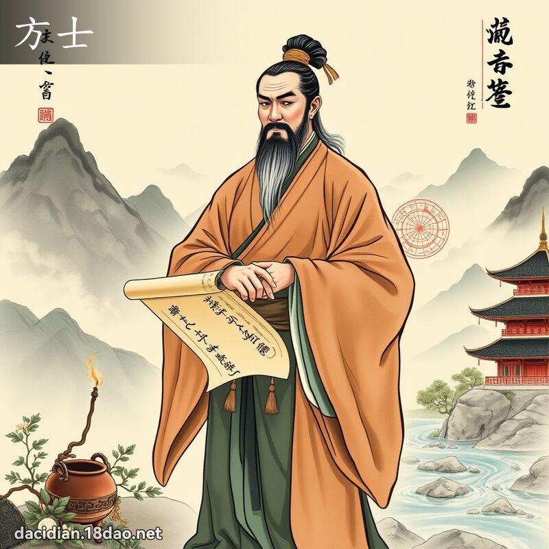 方士 - 國語大辭典配圖