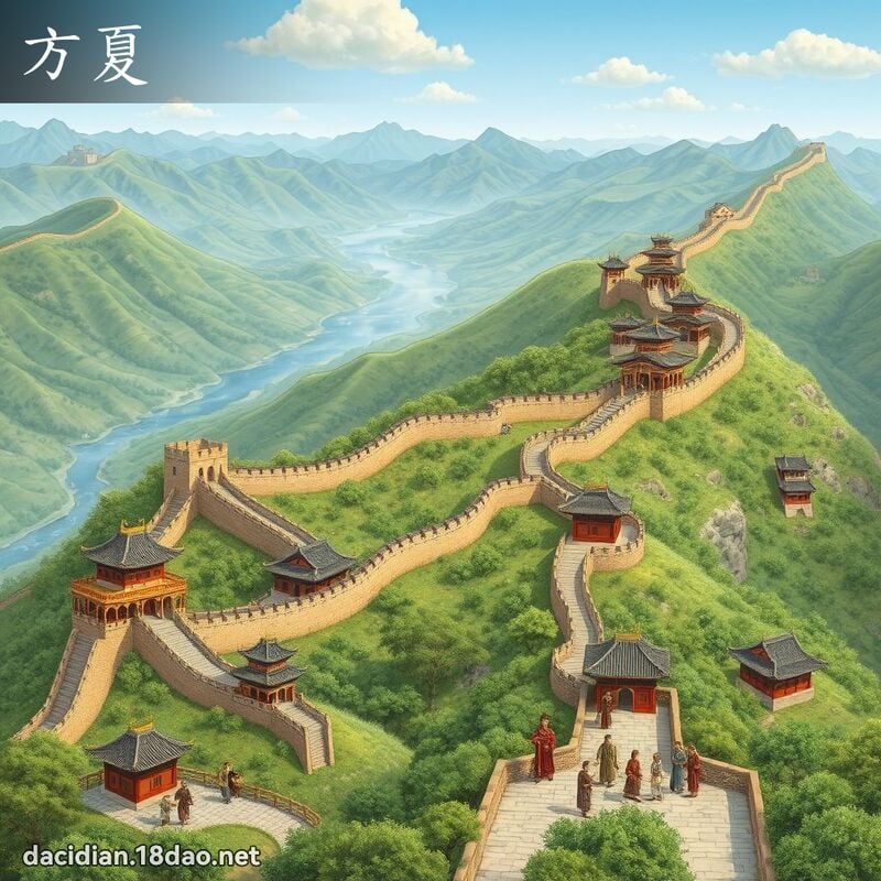 方夏 - 國語大辭典配圖