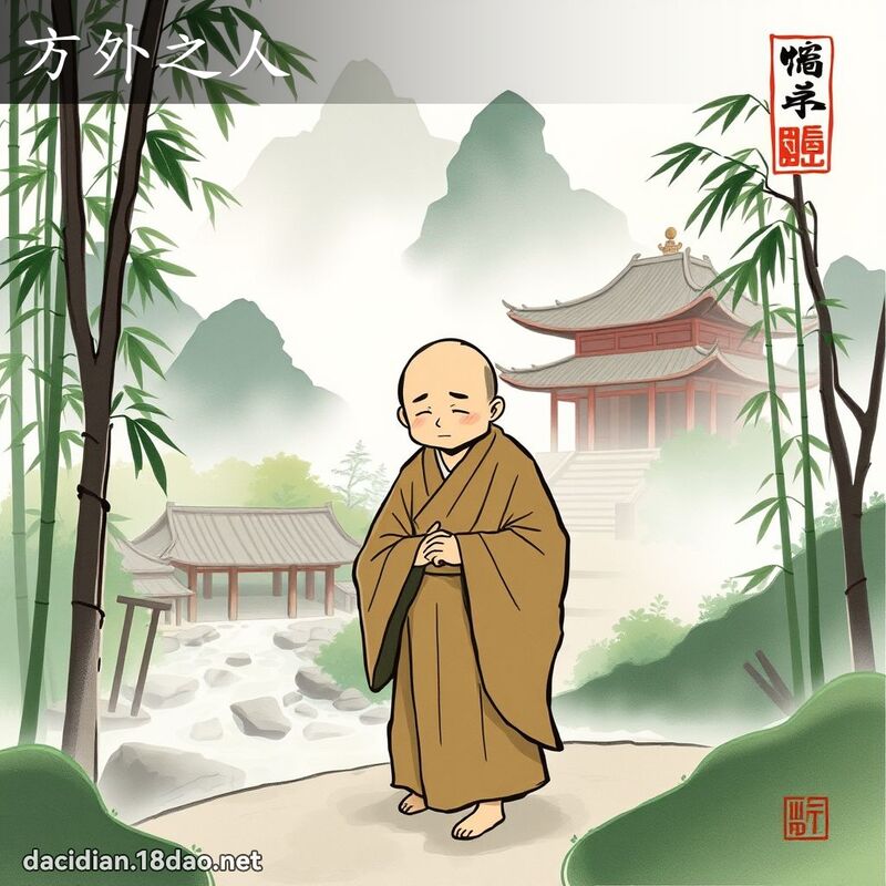 方外之人 - 國語大辭典配圖