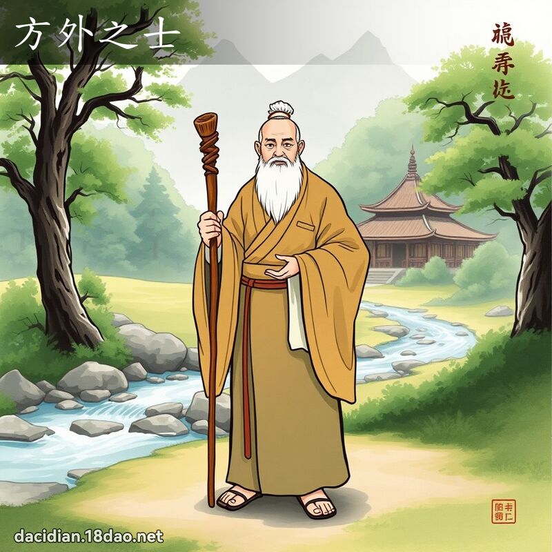 方外之士 - 國語大辭典配圖