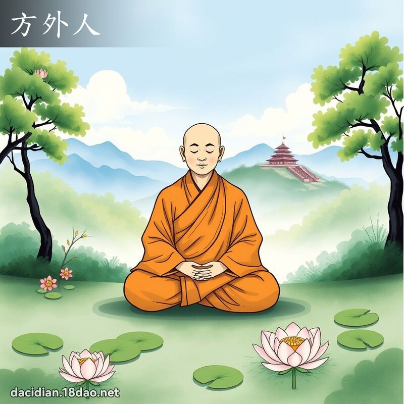 方外人 - 國語大辭典配圖